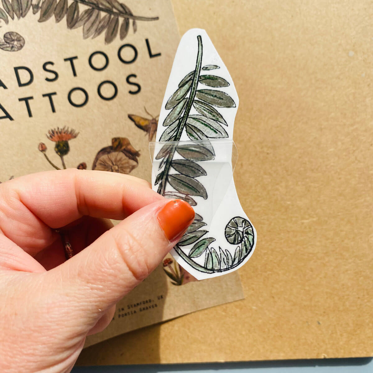 Toadstool Transfer Tattoos