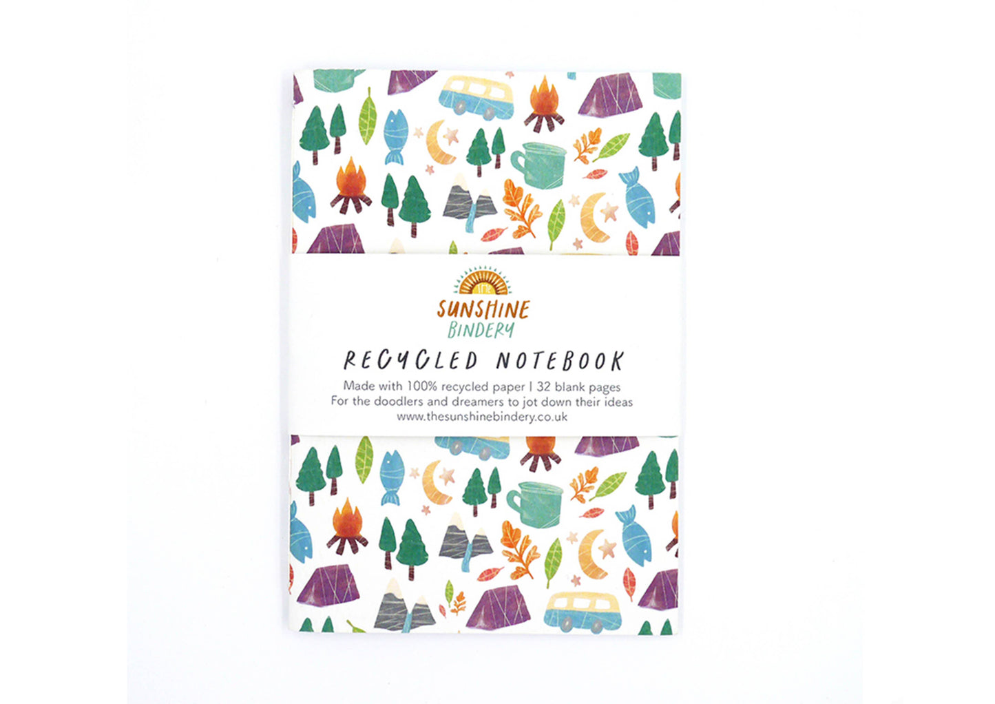 Adventure Recycled Pocket Notebook