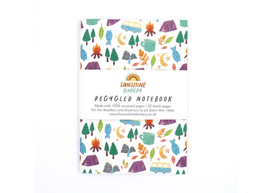 Adventure Recycled Pocket Notebook