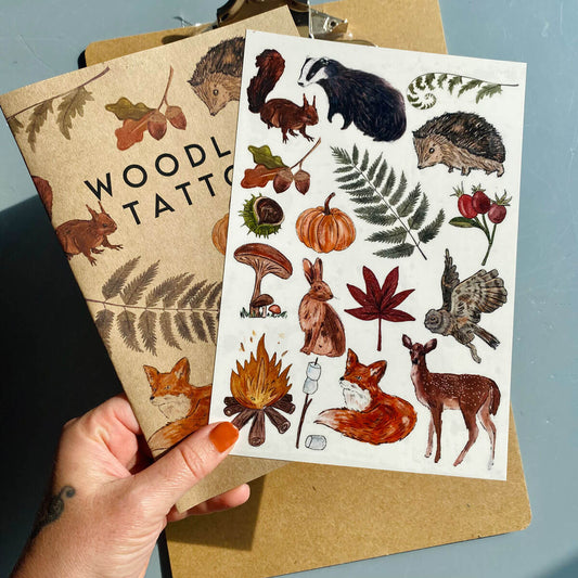 Woodland Transfer Tattoos